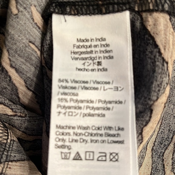 NWT Madewell Zebra Print Dress- Size 12 - Picture 11 of 16